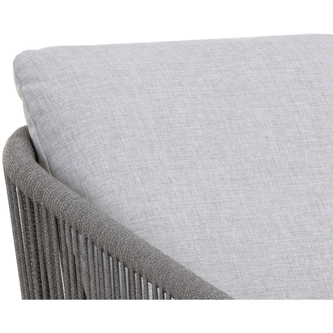 Allariz Warm Grey / Gracebay Light Grey Outdoor Dining Armchair